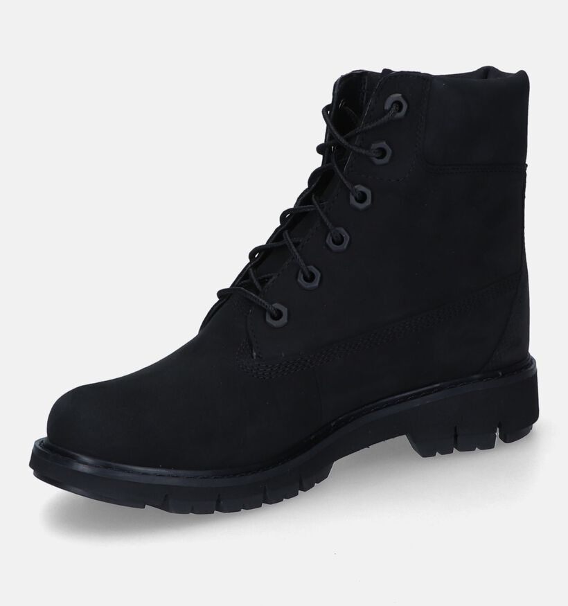 Timberland Lucia Way 6 Inch WP Bottines en Noir pour femmes (313455) - pour semelles orthopédiques