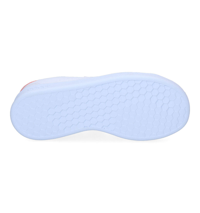 adidas Advantage C Baskets en Blanc pour filles (319539) - pour semelles orthopédiques