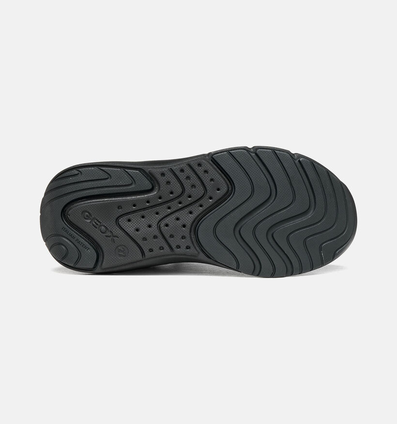 Geox Pro Ran Boy Zwarte/Groene Sneakers voor jongens (376241) - geschikt voor steunzolen