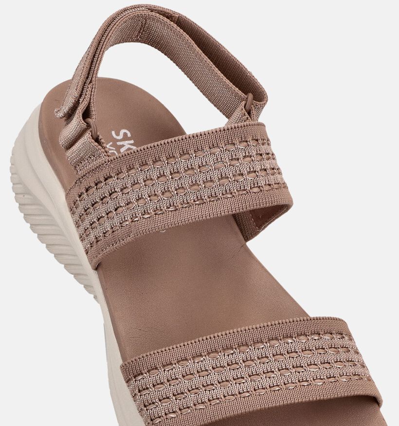 Skechers Ultra Flex 3.0 Sandales en Marron pour femmes (371275)