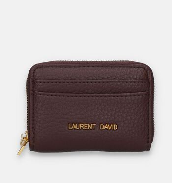 Laurent David Portemonnees Bruin/Groen