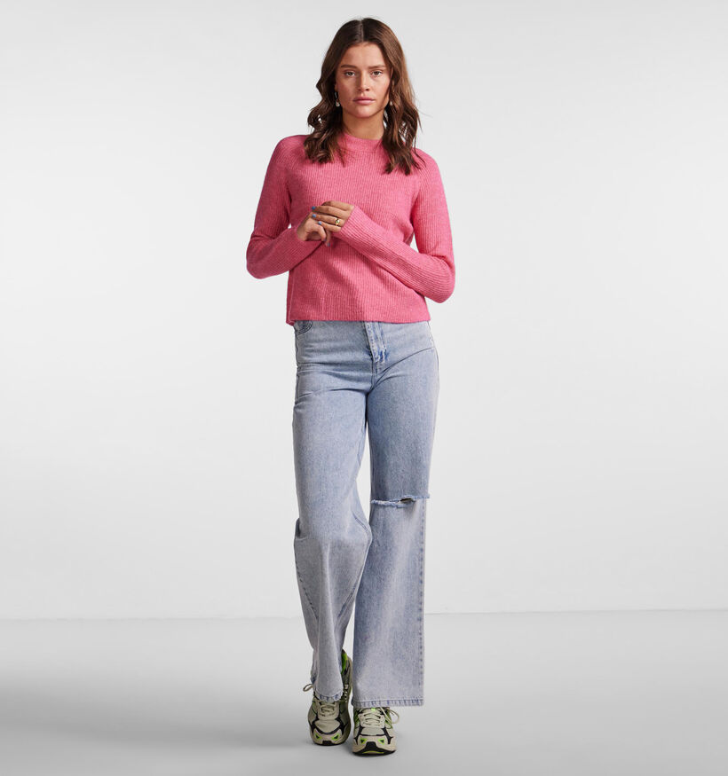 Pieces Ellen Beige Gebreide trui voor dames (332841)