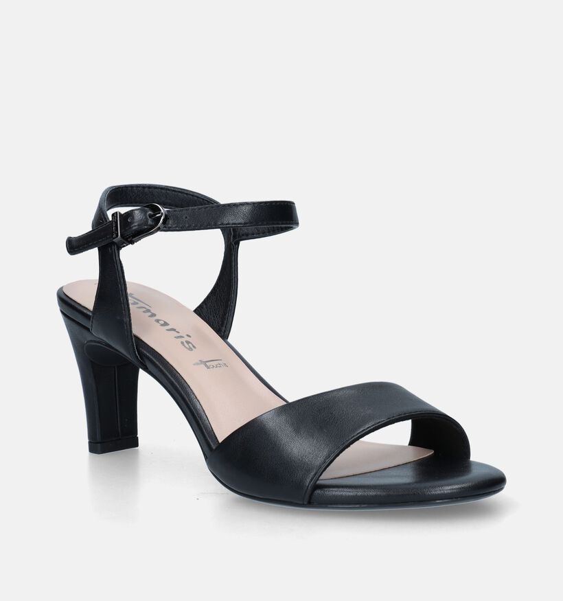 Tamaris Zwarte Sandalen Met Hak Dames Sandalen Online op