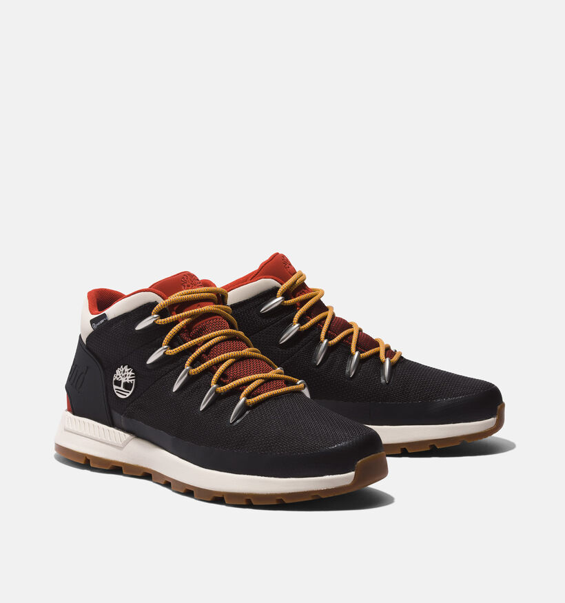 Timberland Sprint Trekker Mid Zwarte Bottines voor heren (344956) - geschikt voor steunzolen