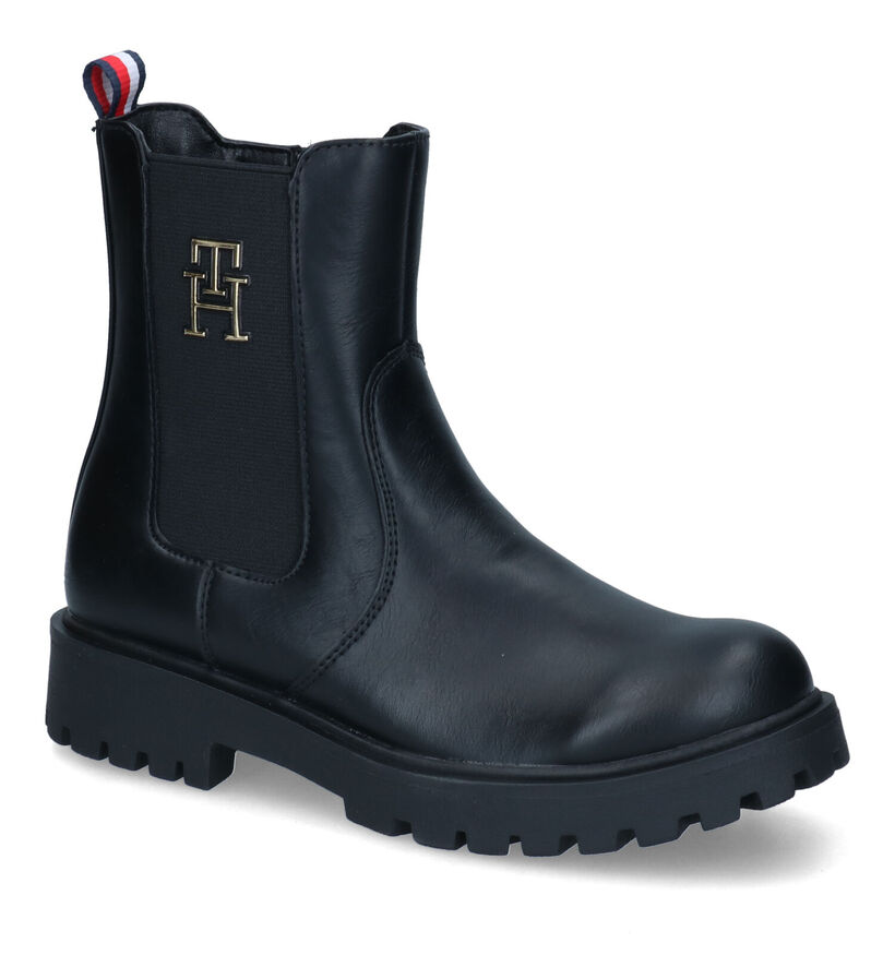 Tommy Hilfiger Bottines Chelsea en Écru pour filles (314495)