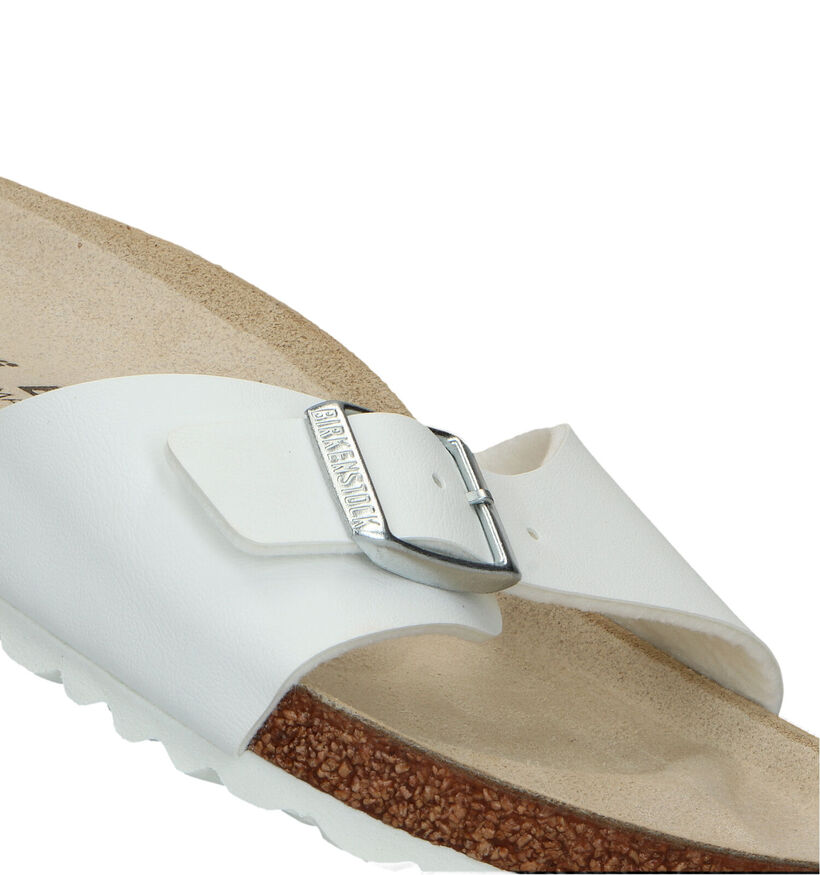 Birkenstock Madrid Zwarte Slippers in kunstleer (302977)