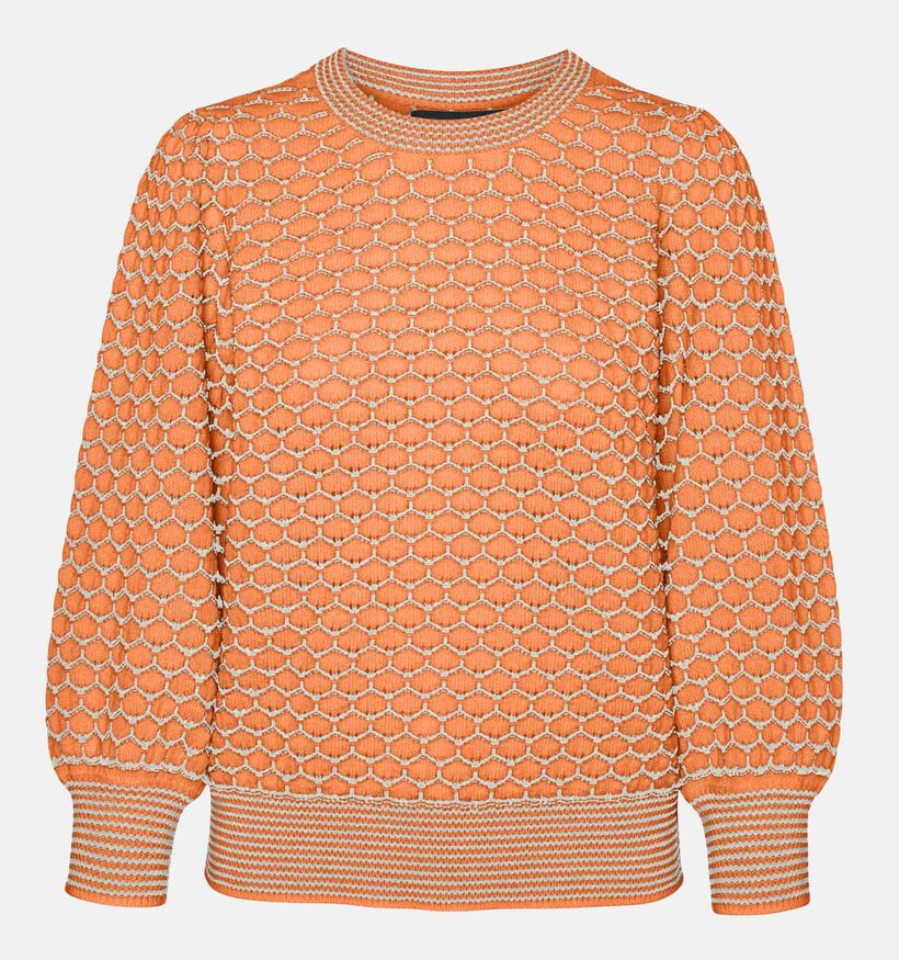 Vero Moda Jayda Pull en Orange pour femmes (335355)