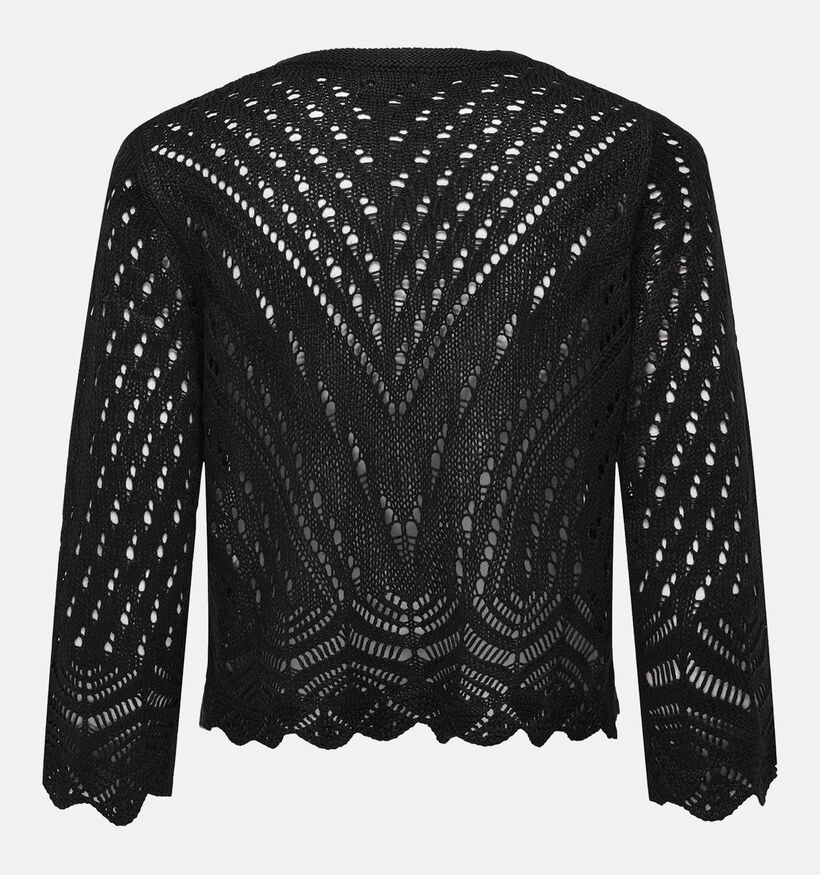 JDY Sun Zwarte Crochet cardigan voor dames (353259)