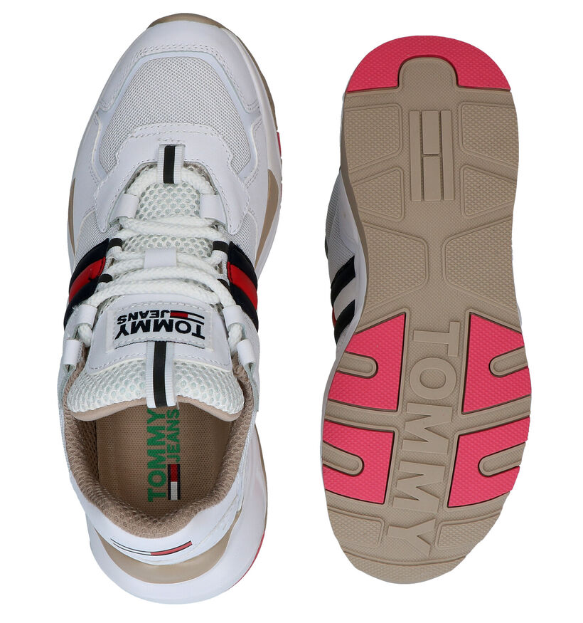 Tommy Hilfiger Witte Sneakers in kunstleer (276238)