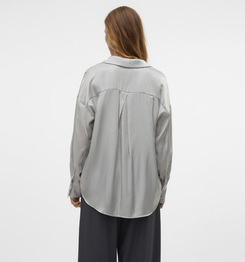 Vero Moda Queeny Chemise en Argent pour femmes (349060)