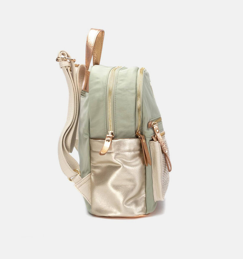Xti Pastelgroene/Gouden Rugzak voor dames (373585)