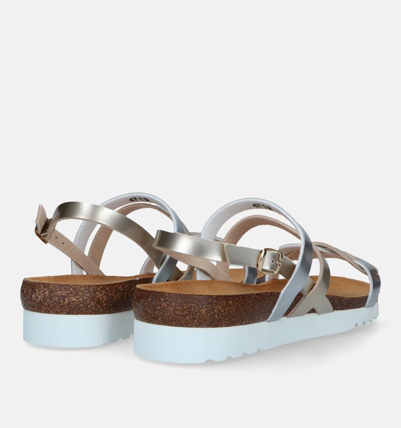 Scholl Sofia Zilveren Sandalen voor dames (336721)