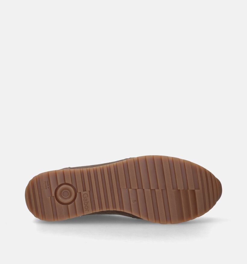 Gabor OptiFit Bruine Sneakers voor dames (344766) - geschikt voor steunzolen