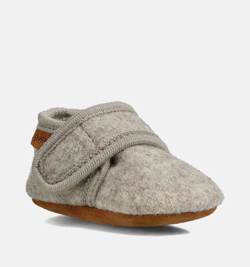 Enfant Sand Melange Pantoufles pour b&eacute;b&eacute; en Beige pour filles, gar&ccedil;ons (379552)