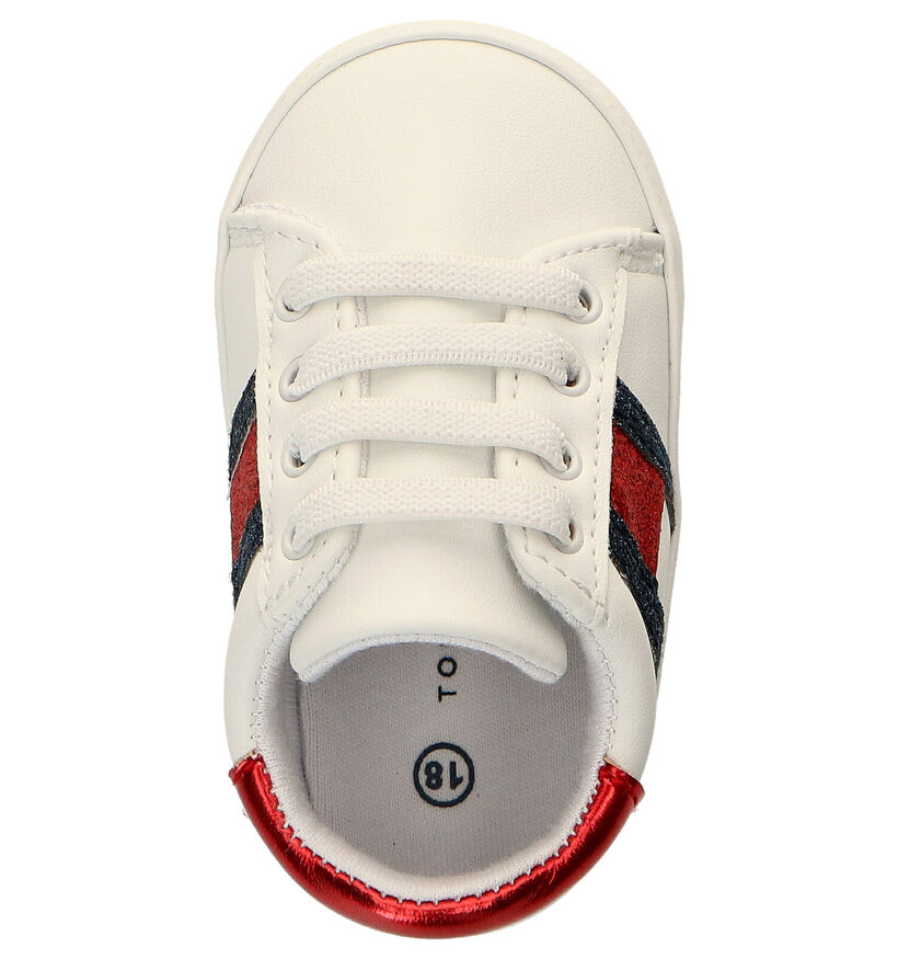 Tommy Hilfiger Chaussons pour bébé en Blanc en simili cuir (266571)