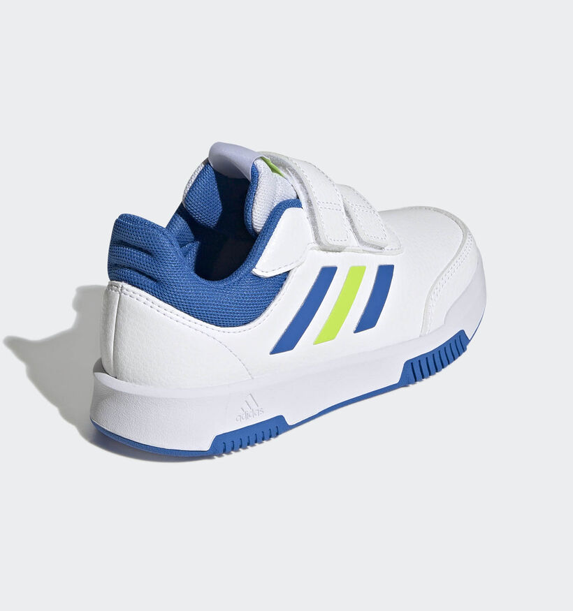 adidas Tensaur Sport 2.0 CF K Baskets basses en Blanc pour garçons, filles (357084) - pour semelles orthopédiques