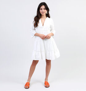 Vero Moda Dicthe Robe en Orange pour femmes (327235)