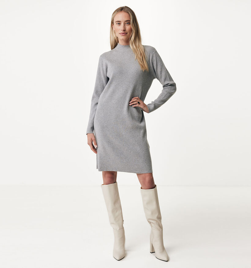 Mexx Robe en tricot en Gris pour femmes (331521)