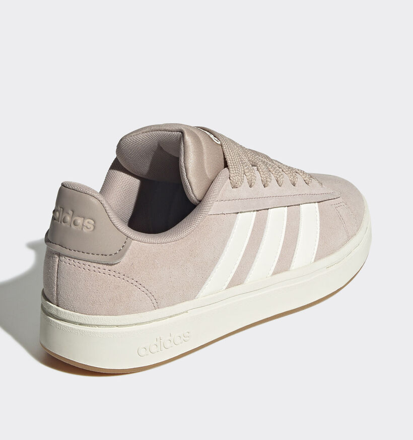 adidas Grand Court Alpha 00s Taupe Sneakers voor dames (359439) - geschikt voor steunzolen