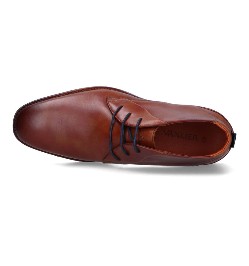 Van Lier Amalfi Chaussures classiques en Cognac pour hommes (322509)