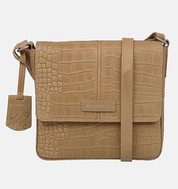 Sac porté croisé marron