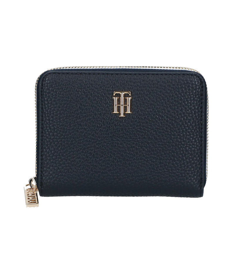 Tommy Hilfiger Porte- monnaie zippé en Bleu en simili cuir (287558)