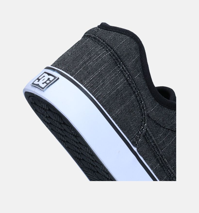DC Shoes Tonik Baskets de skate en Noir pour hommes (335160)