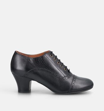 Miz Mooz Pumps Zwart/Bordeaux