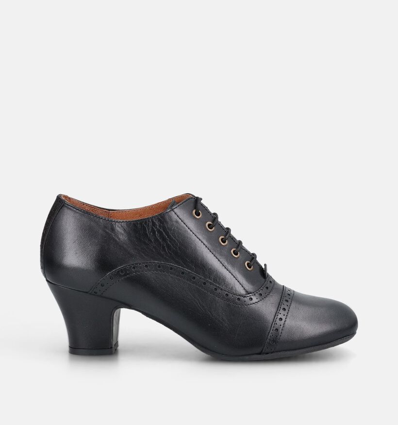 Miz Mooz Fly Zwarte Enkelpumps voor dames (381361)