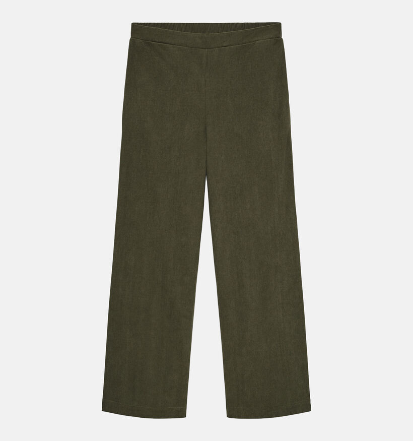Vero Moda Curve Elly Forest Night Groene Broek voor dames (381437)