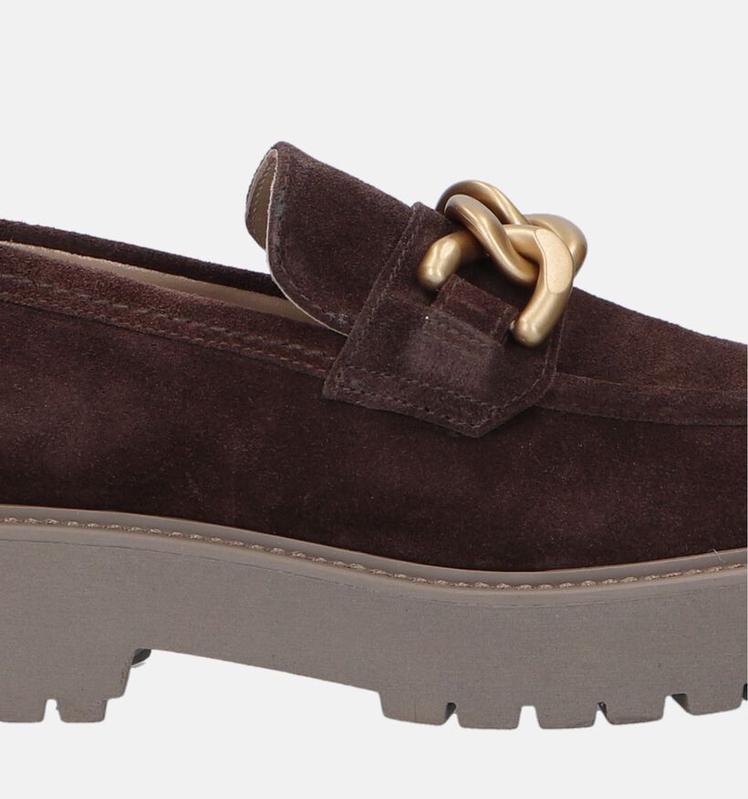 Nerogiardini Bruine Chunky Mocassins voor dames (333543)