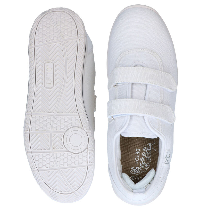 Deto Chaussures de sport en Blanc pour filles, garçons (293536) - pour semelles orthopédiques