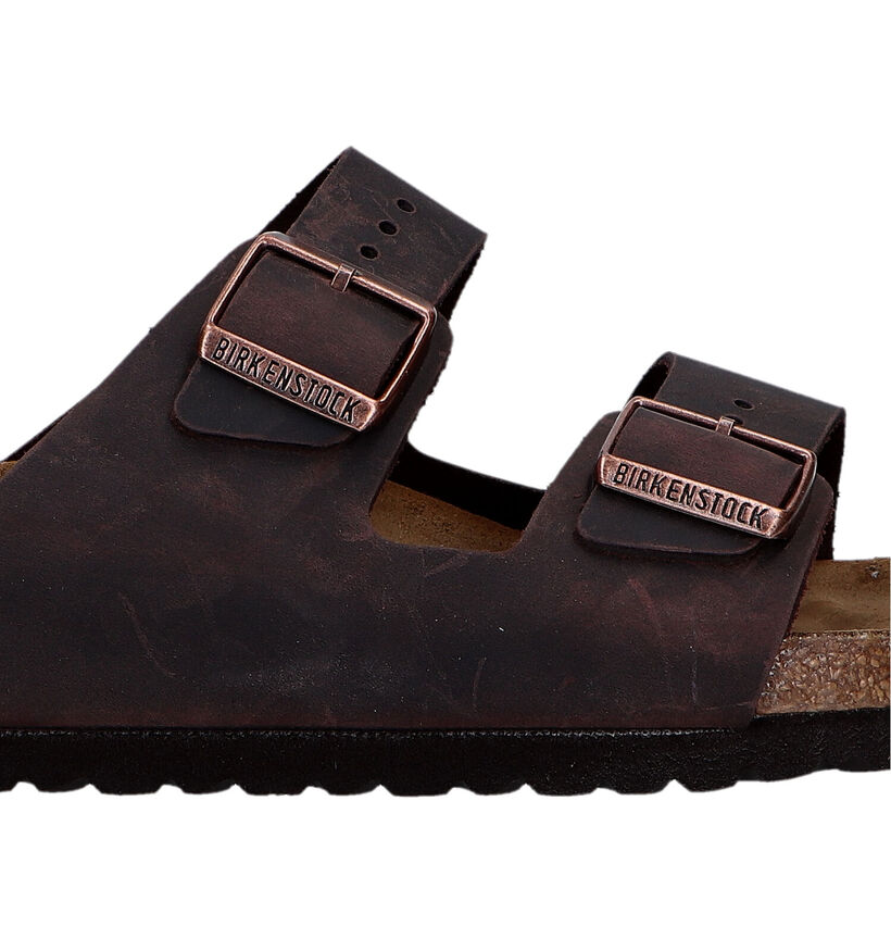 Birkenstock Arizona Bruine Slippers voor heren (322411)