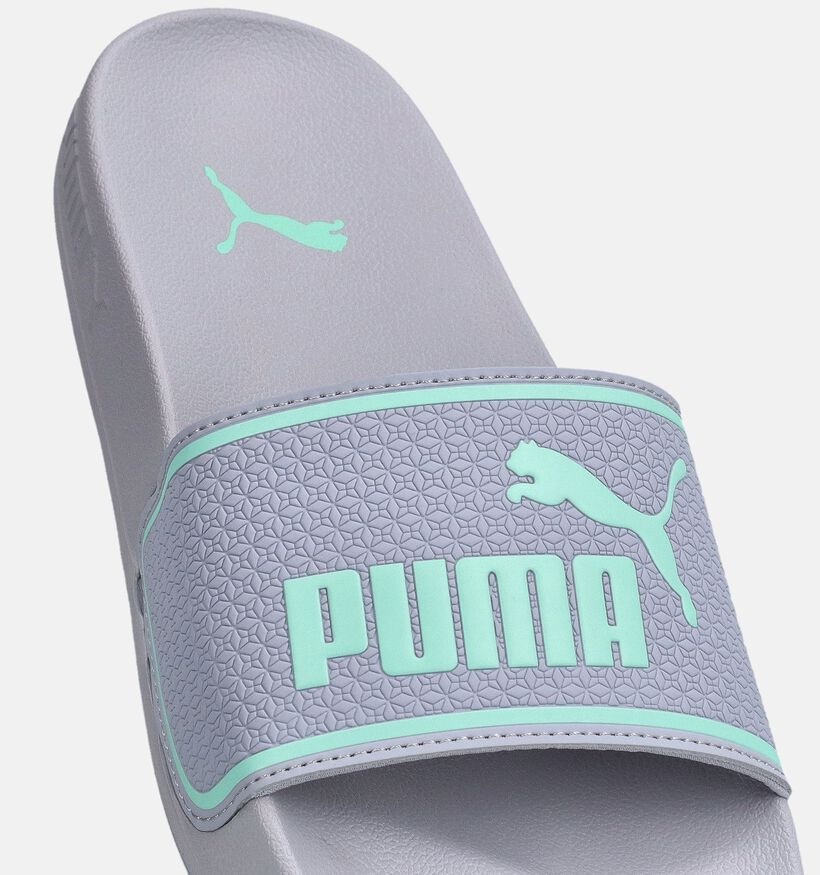Puma Leadcat Claquettes en Argent pour filles (366629)