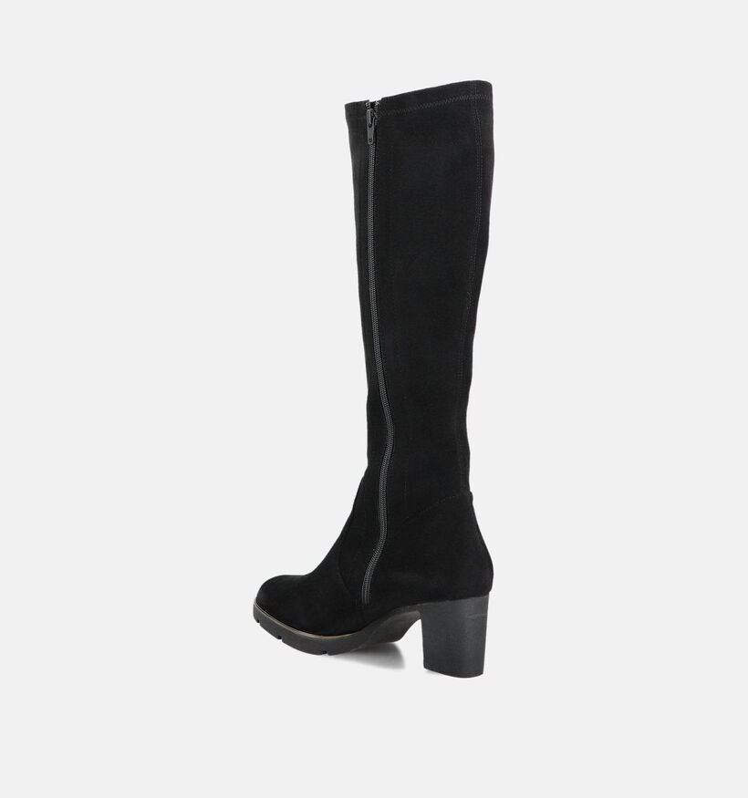 Nathan-Baume Bottes hautes en Noir pour femmes (363625) - pour semelles orthopédiques