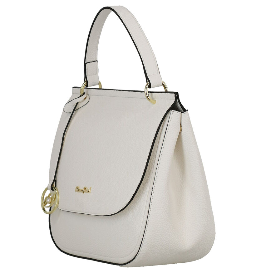 Kisses of Pearl Chloe Witte Handtas in kunstleer (273740)