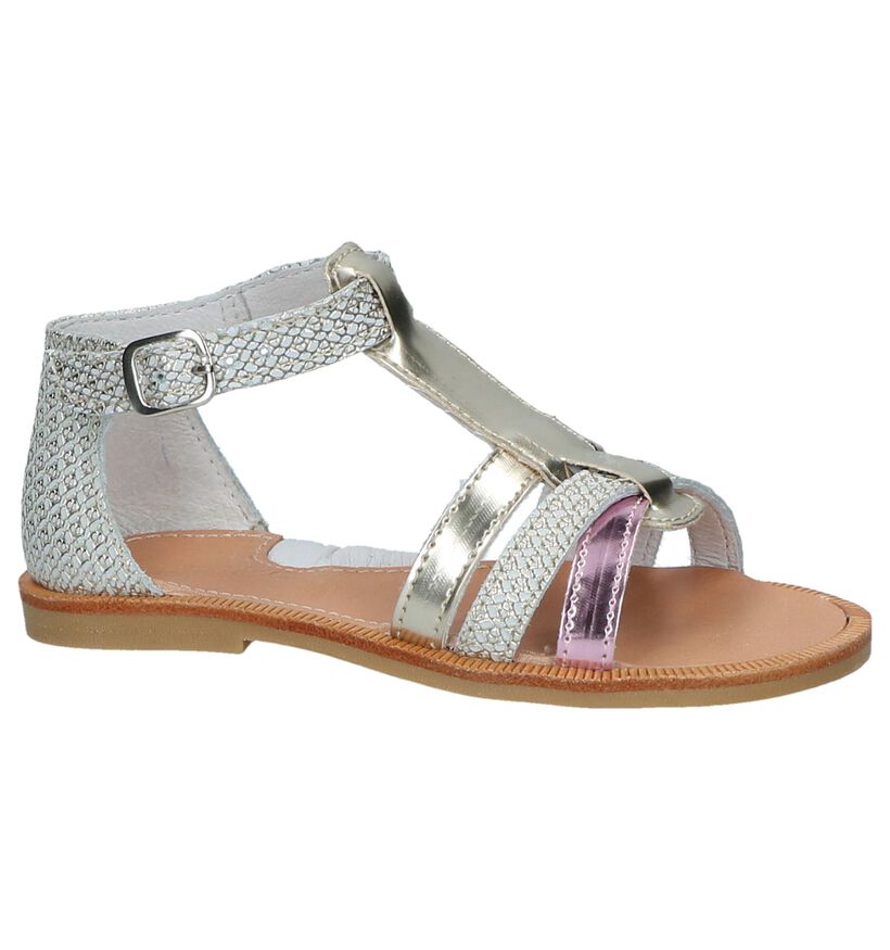 Bana & Co Sandales en Or en cuir (246964)