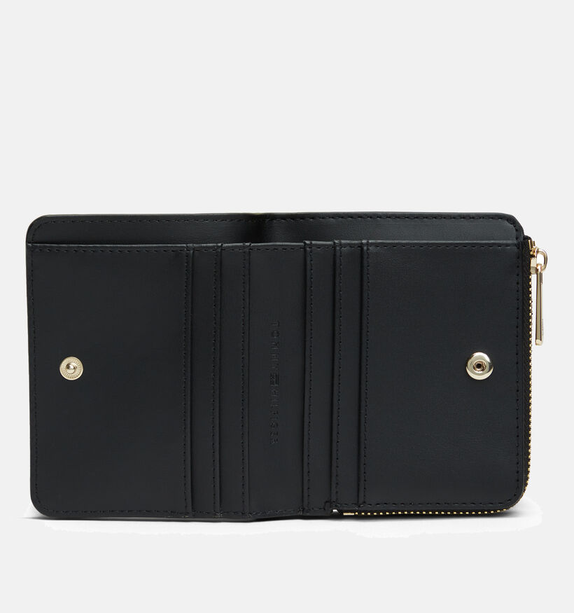 Tommy Hilfiger Compact Porte-monnaie en Noir pour femmes (366384)