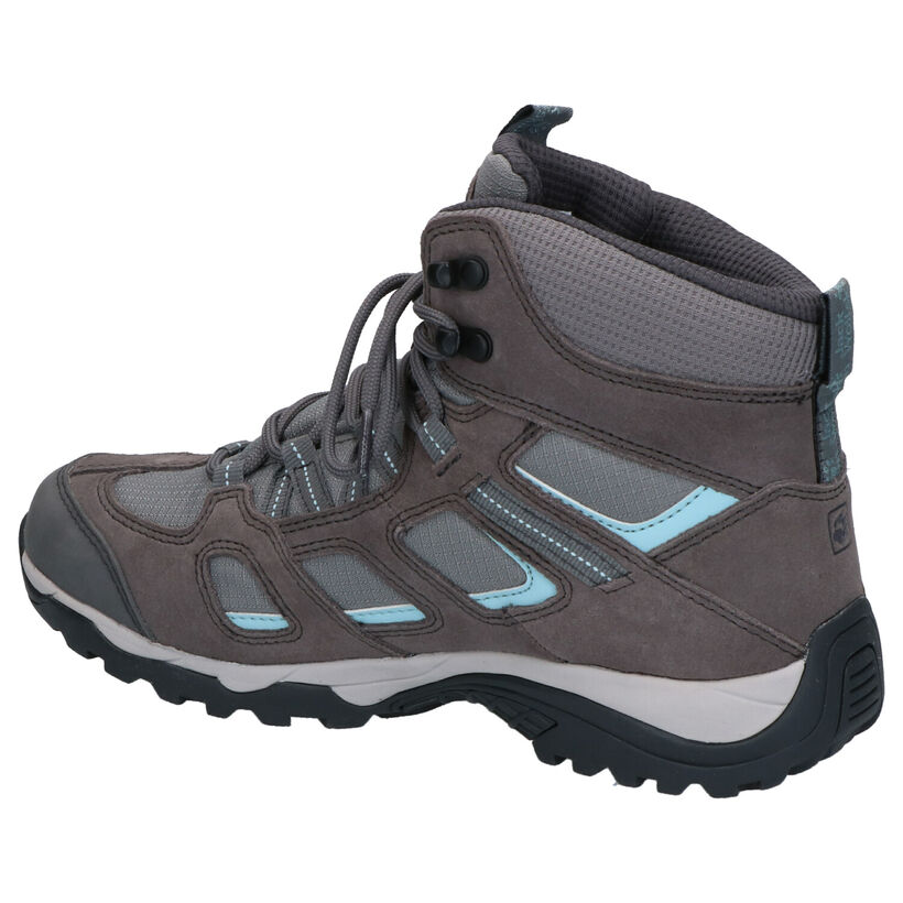 Jack Wolfskin Grijze Wandelschoenen in stof (254138)