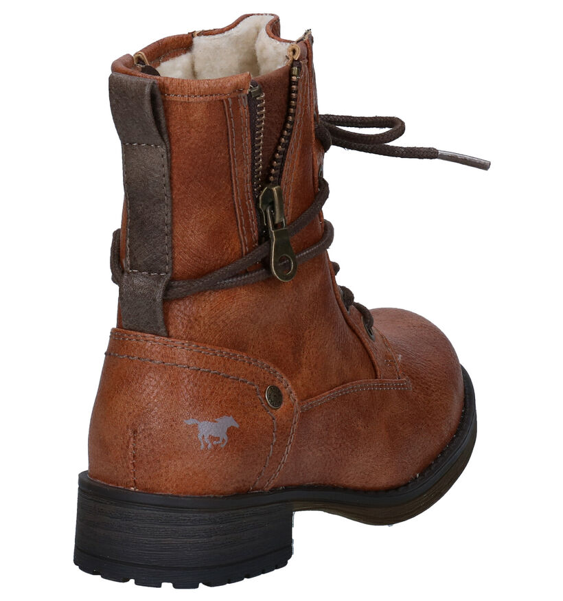 Mustang Bottines robustes en Gris pour filles (331714)