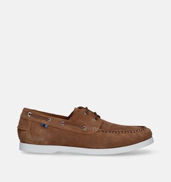 Bootschoenen cognac