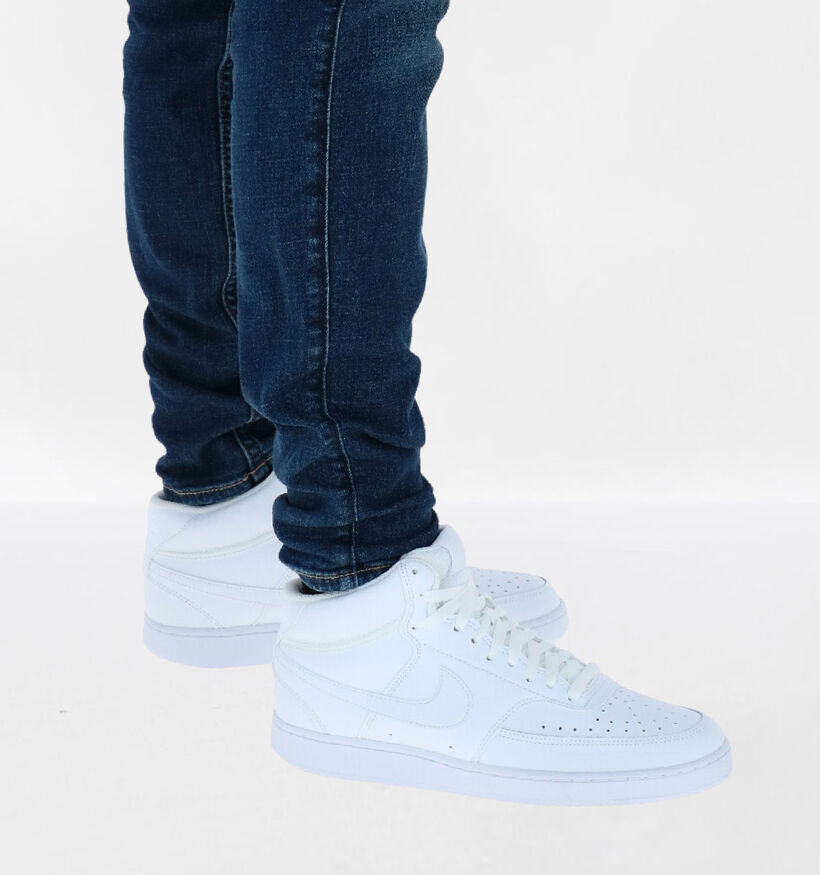 Nike Court Vision Witte Sneakers voor heren (316521)