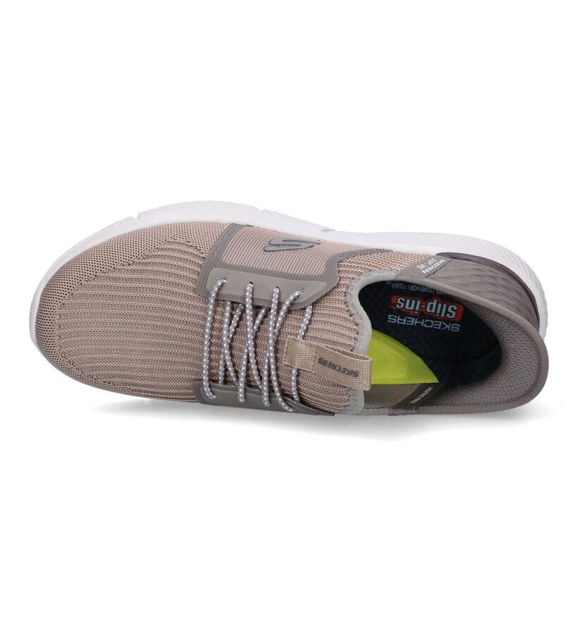 Skechers Ingram Bracket Zwarte Slip-ins voor heren (341847)