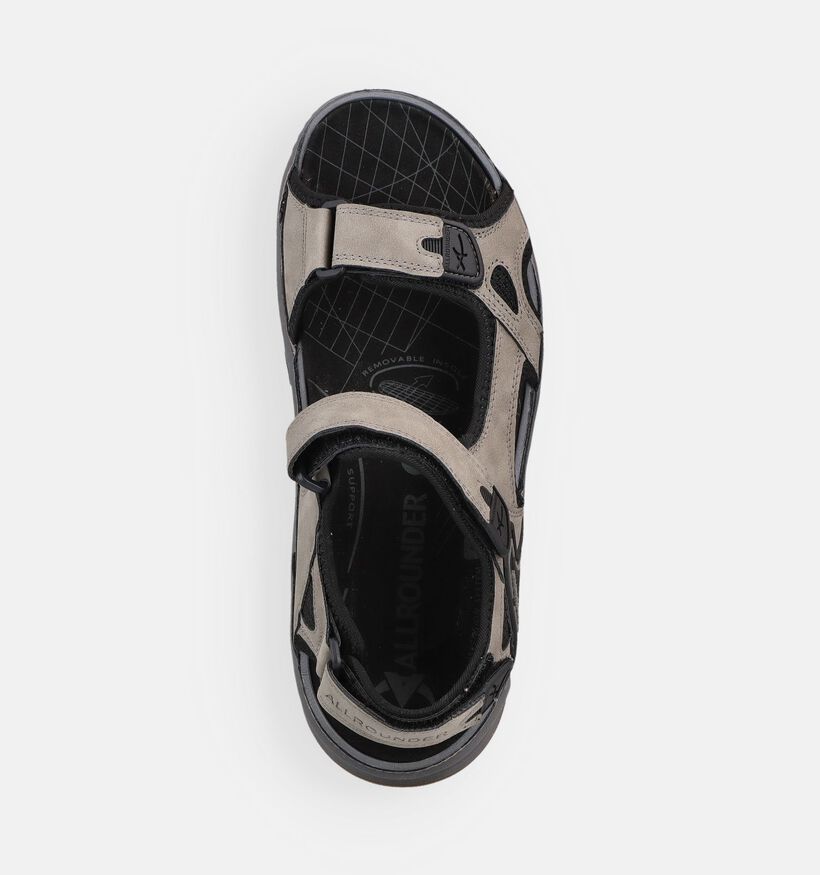 Allrounder Honduras Grijze Sandalen voor heren (370219) - geschikt voor steunzolen