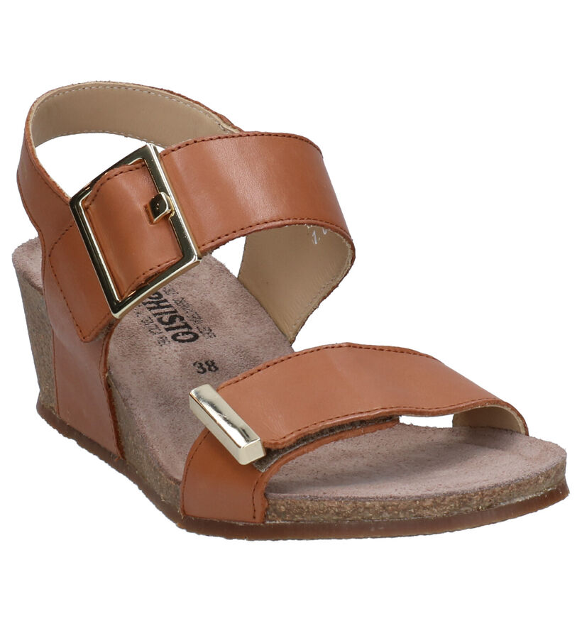 Mephisto Morgana Cognac Sandalen in leer (271941)