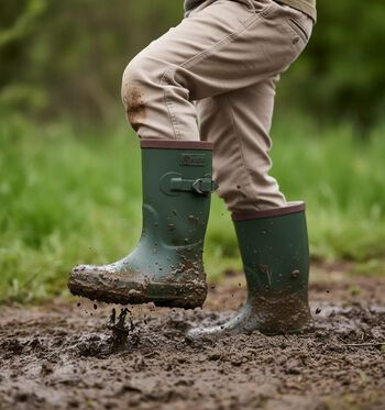 Aigle Outdoorschoenen Groen