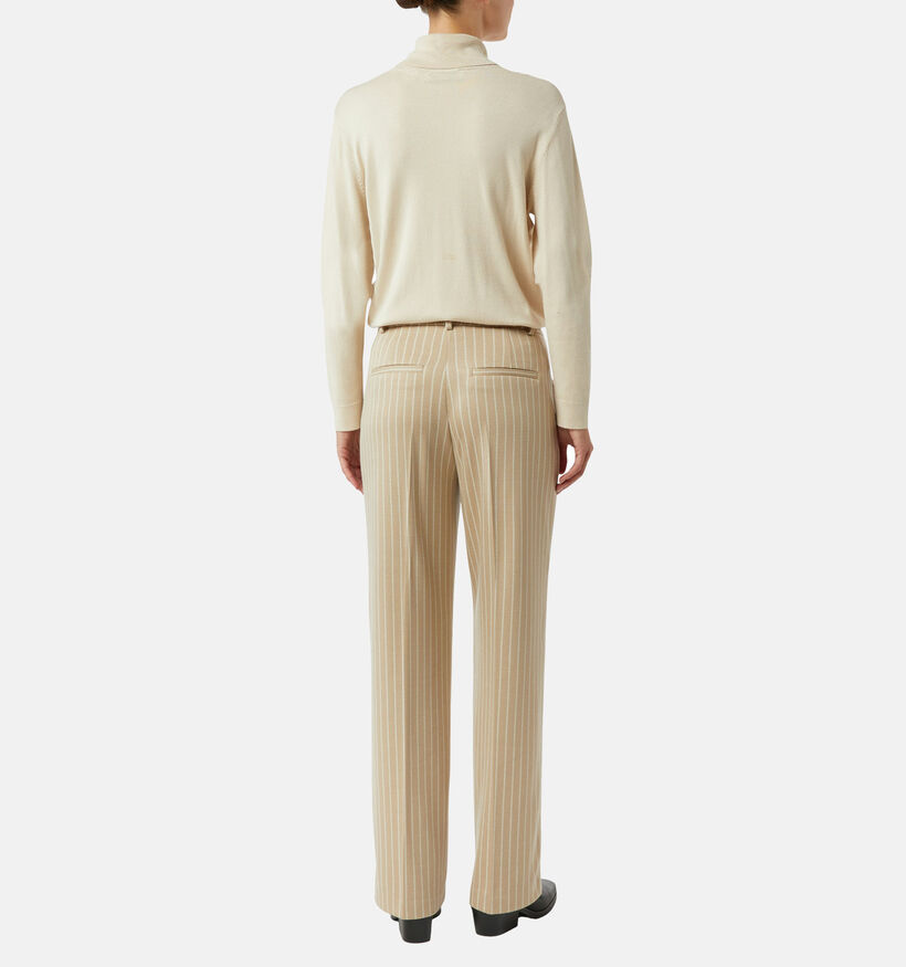 comma Beige Geklede Broek voor dames (366553)