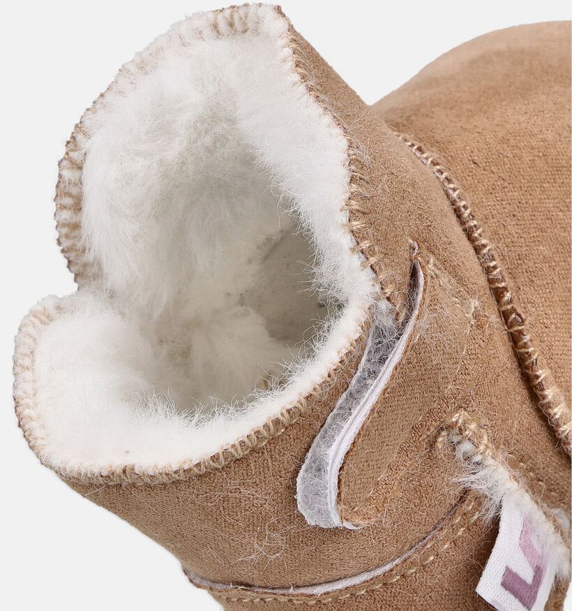 Little David Chaussons pour b&eacute;b&eacute; en Beige pour filles, gar&ccedil;ons (374188)