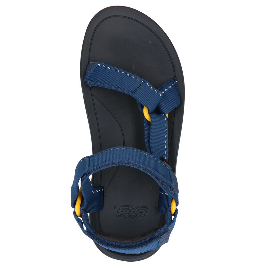 Teva Hurricane Sandales en Bleu en textile (286623)