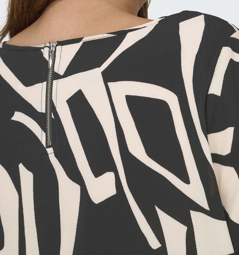 ONLY Carmakoma Lux Zwarte Tuniek jurk voor dames (353242)